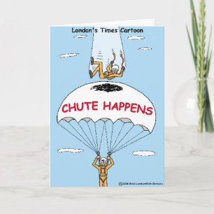 Cartão Presentes e Colecionáveis Engraçados Chute Happens