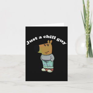 Cartão Presentes engraçados de meme para caras legais