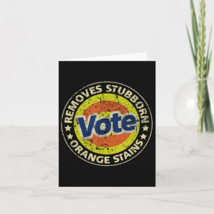 Cartão Presentes Engraçados Detergentes De Voto