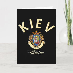 Cartão Presentes Kiev Ucrânia Pátria Férias Viagens Lem