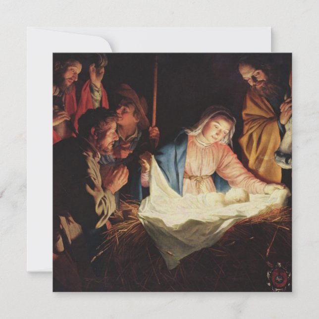 Cartão Presépio (Frente)