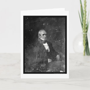 Cartão President James Polk Daguerreotype 1849
