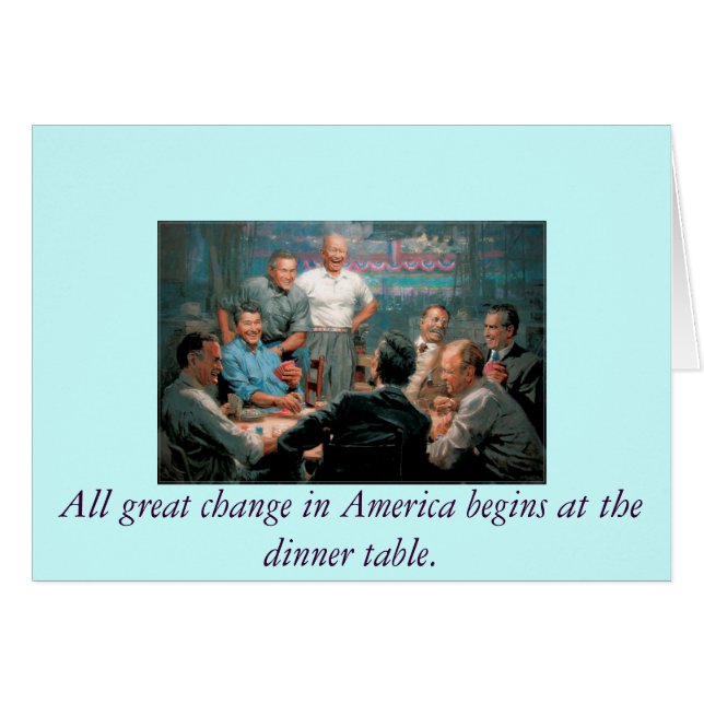 Cartão Presidente (Frente Horizontal)