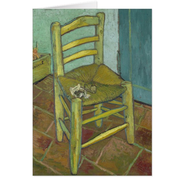 Cartão Presidente de Van Gogh por Vincent Van Gogh (Frente)
