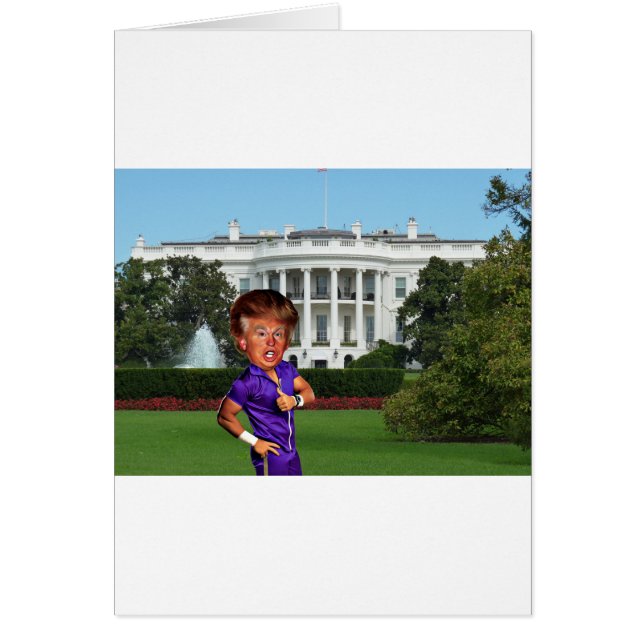 Cartão presidente donald trump (Frente)