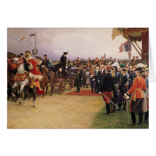 Cartão Presidente Emile Loubet (Frente Horizontal)