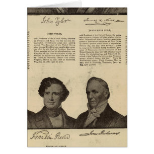 Cartão Presidentes dos EUA, autógrafos, biografias