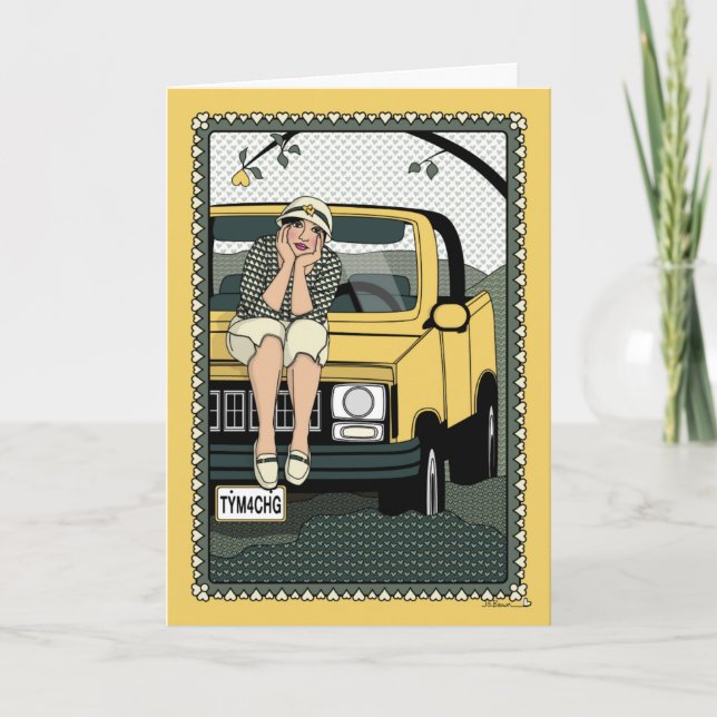 Cartão Preso em um Rut_C_Greeting (Frente)