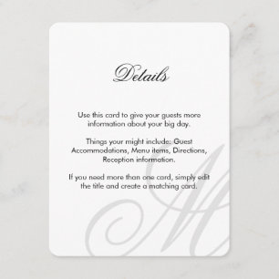 Cartão preto da inserção do branco   do traje de