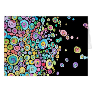 Cartão Preto do círculo íntimo