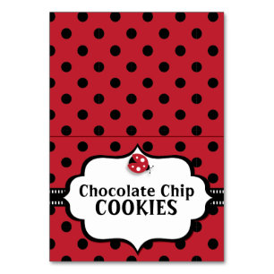 Cartão preto e vermelho do joaninha - joaninha -