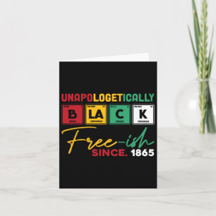 Cartão Preto Livre-ish Desde 1865 Meses da História Negra