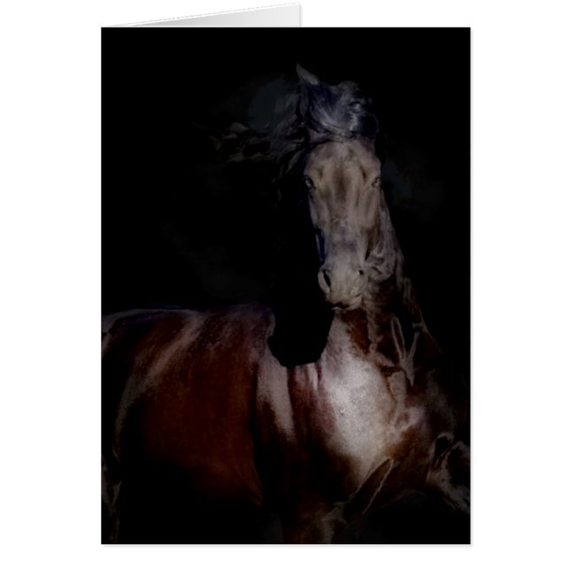 Cartão Preto no preto (Frente)