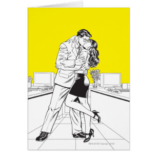 Cartão Preto-Super-Homem e Branco 5