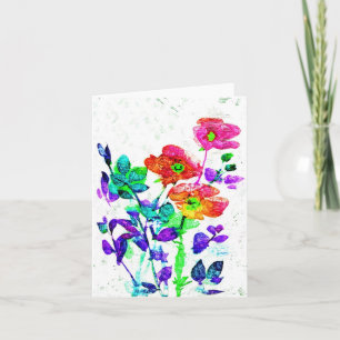 Cartão Pretty Floral Art Notecards Or Greeting Cards