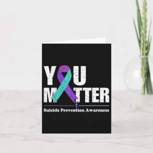 Cartão Prevenção Suicídio Sensibilização Roxo Roxo Roxo R