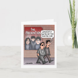 Cartão Prevention is better than cure