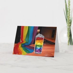 Cartão Pride Cocktail