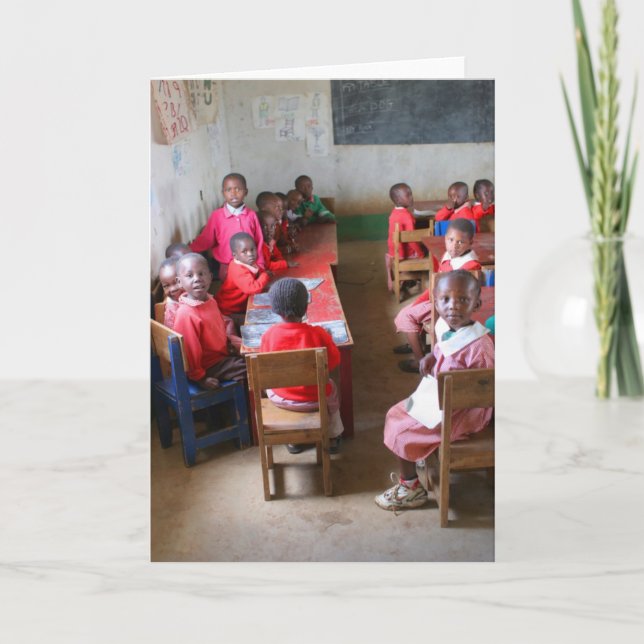 Cartão Primary classroom (Frente)