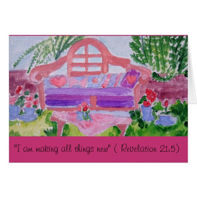 Cartão Primavera (Frente Horizontal)