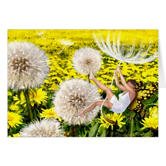 Cartão Primavera (Frente Horizontal)