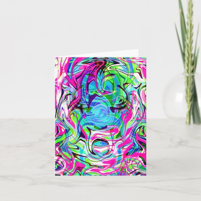 Cartão Primavera Caos...... (Frente)