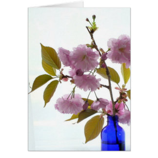Cartão primavera cereja