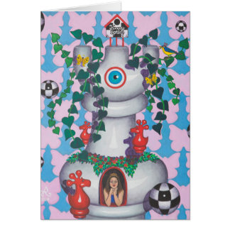 Cartão Primavera: Da Minha Torre de Marfim