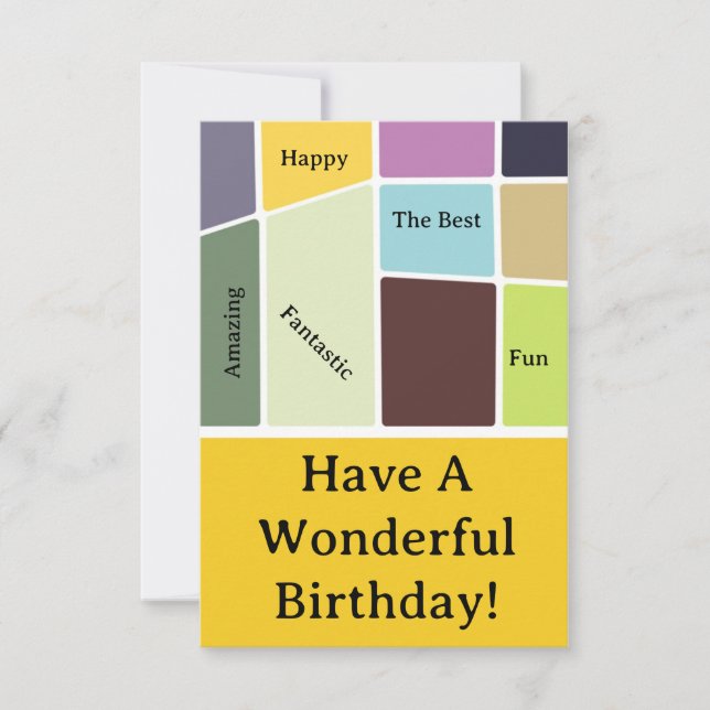 Cartão primavera de Verão de 2025 (Frente)