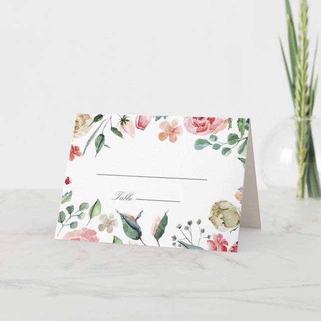 Cartão primavera Floral Wedle Play (Frente)