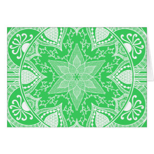 Cartão Primavera Mandala