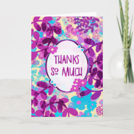 Cartão Primavera Playful Positions - Muito Obrigado