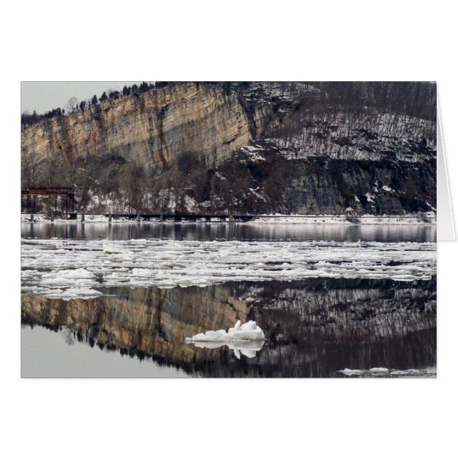 Cartão Primavera Thaw (Frente Horizontal)