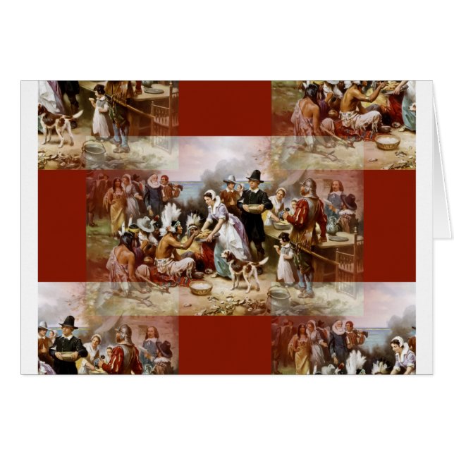 Cartão primeira ação de agradecimento (Frente Horizontal)