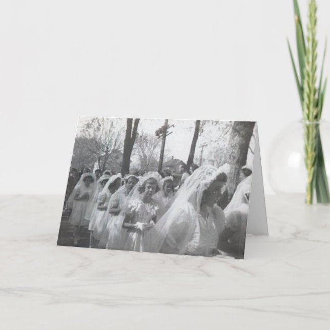 Cartão Primeira Comunhão (Frente)