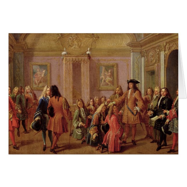 Cartão Primeira promoção da ordem de Saint Louis (Frente Horizontal)