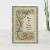 PRIMEIRA SCRIPTURA DE PRÉ-ORDENAÇÃO CATÓLICA