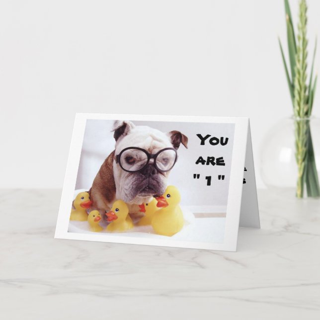 Cartão ****primeiro aniversario**** PARA NOSSA CRIANÇA (Frente)