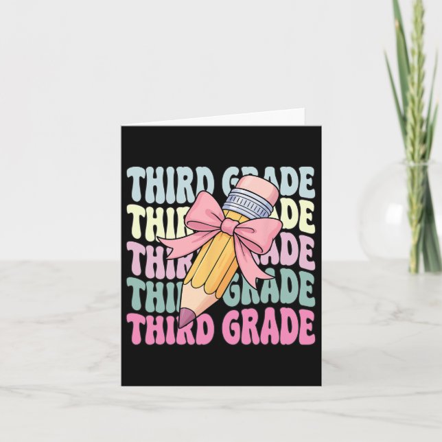 Cartão Primeiro Dia de Camisa de Camisa do Terceiro Grau  (Frente)