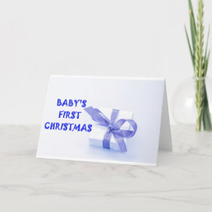 Cartão Primeiro Natal do Bebê