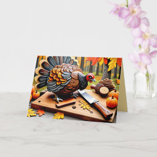 Cartão "Primeiro, seja grato por não ser uma Turquia"