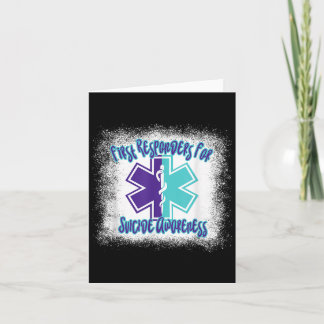 Cartão Primeiros Respostas Para A Sensibilização Para O S