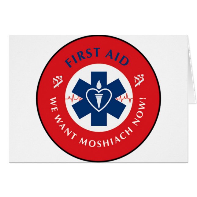 Cartão Primeiros socorros (Frente Horizontal)