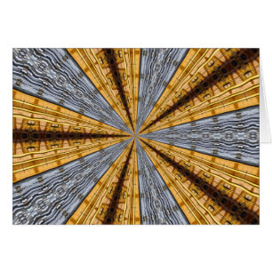 Cartão Primitiva futurística