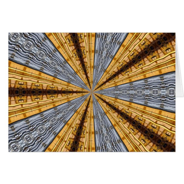 Cartão Primitiva futurística (Frente Horizontal)