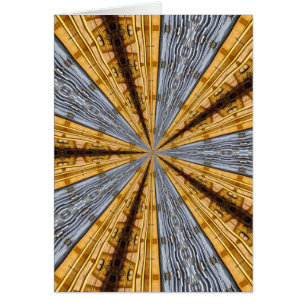 Cartão Primitiva futurística