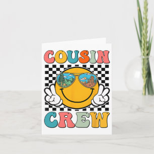 Cartão Primo Crew 2024 Férias Familiares Groovy Summer Ca