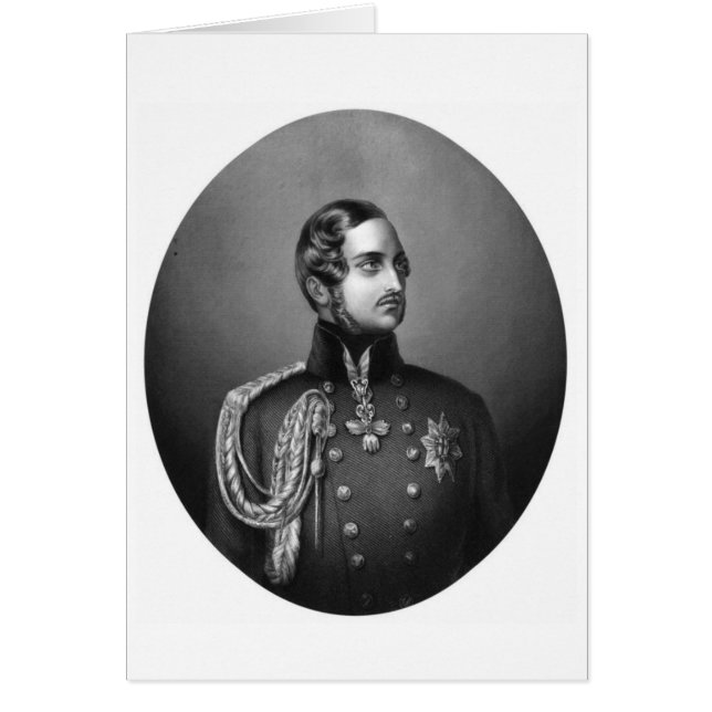 Cartão Prince Albert Retrait (Frente)