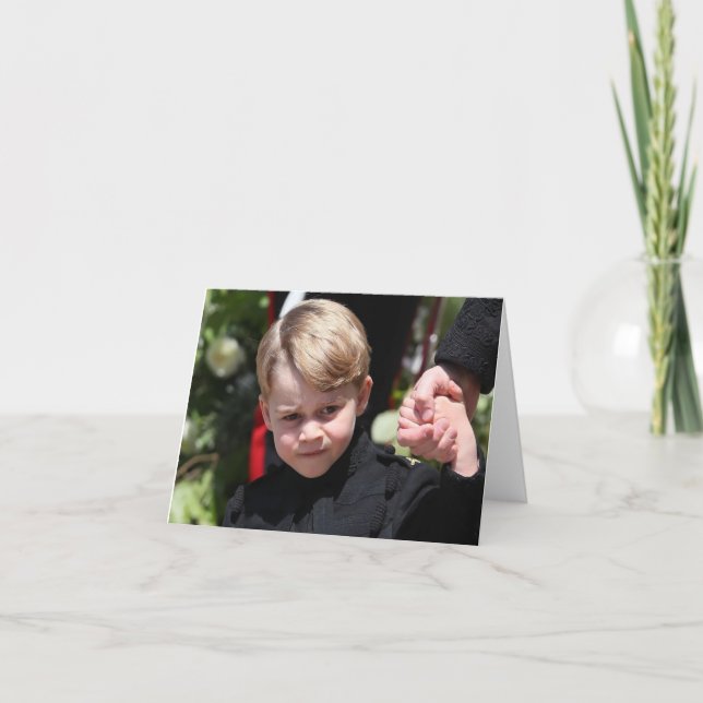 Cartão Prince George (Frente)