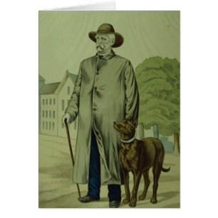 Cartão Prince Otto Von Bismarck em Friedrichsruh